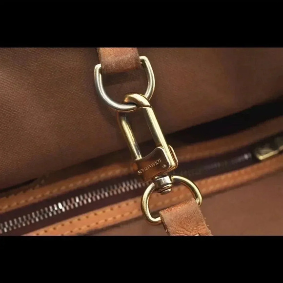 Louis Vuitton Monogram Batignolles Horizontal Shoulder Bag Brown/Tan - Picture 15 of 16